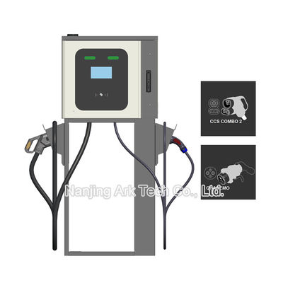 30KW IP54 IEC 61851 400V OCPP RFID DC Fast EV Charger
