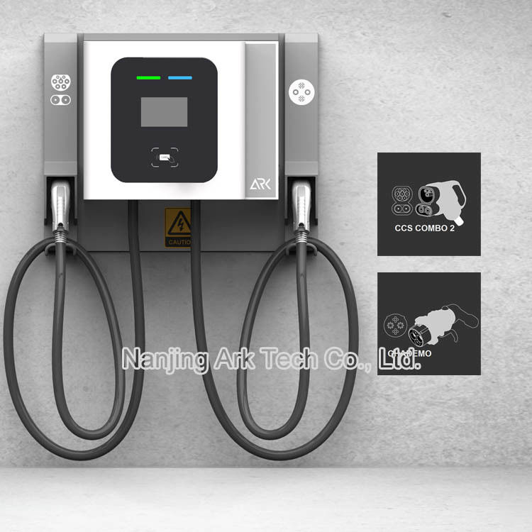 30KW IP54 IEC 61851 400V OCPP RFID DC Fast EV Charger