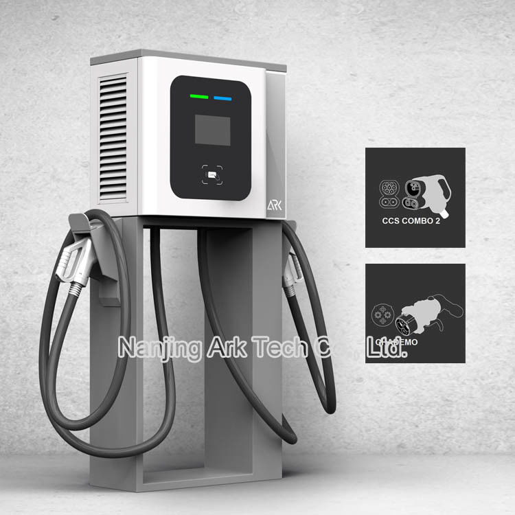 30KW IP54 IEC 61851 400V OCPP RFID DC Fast EV Charger